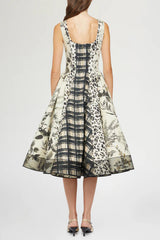 Print Midi Dress
