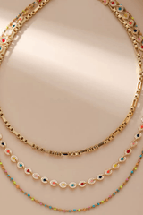 Gold Layered Chain Necklace