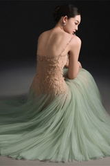 Fairy Puffy Slip Midi Dress