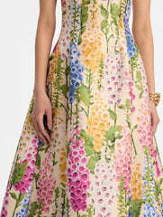 Print Sleeveless Maxi Dress
