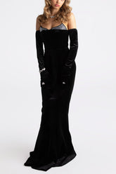 High Maxi Dress in Black