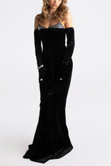 High Maxi Dress in Black