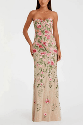 Floral Embroidered Dress