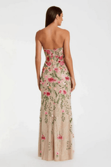 Floral Embroidered Dress