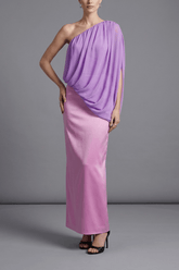 One Shoulder Ruched Dress