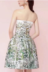 Floral Print A-Line Mini Dress