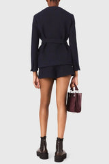 Navy Blue 4-Pocket Jacket
