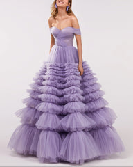 Ultra Puffy Prom Maxi Dress