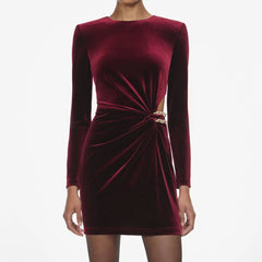Embellished Mini Dress