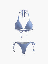 Halter Removable Padded Bikini Set