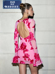 Romance Floral Mini Dress