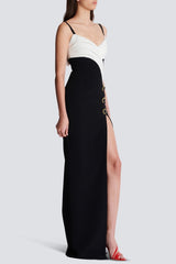Bruna Split Maxi Bandage Dress
