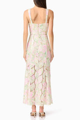 Floral Maxi Dress in Multicolor