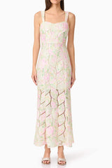 Floral Maxi Dress in Multicolor