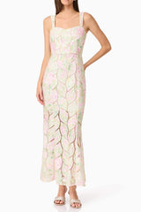 Floral Maxi Dress in Multicolor