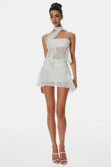 Cabau Wrap Around Top - White