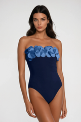 Flower Bodycon Swimsuit