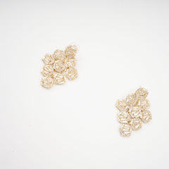 Geometric Crystal Earrings