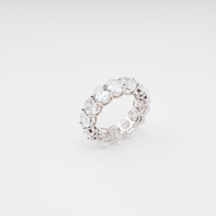 Drape Gemstone Sterling Silver Ring