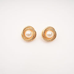 Faux-Gold-Plated Earrings
