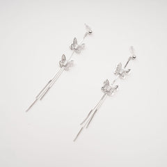 Silver Drop Earrings