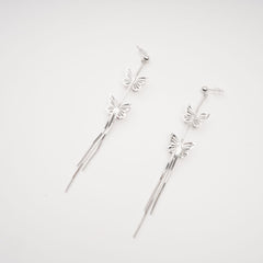 Silver Drop Earrings