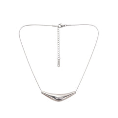 Silver Drop Necklace