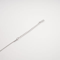 Silver Drop Necklace