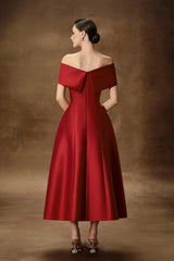 Red Midi Dress