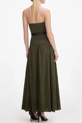 Knit Maxi Dress - Green