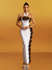 Flower Bandage Maxi Dress