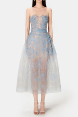Blue Lace Dress
