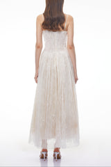 White Lace Maxi Dress