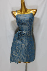 Waistband Mini Dress
