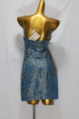 Waistband Mini Dress