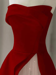 Aline Satin sleeveless Long Prom Dress