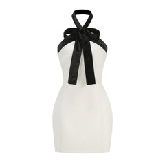 Halter Neck Mini Dress