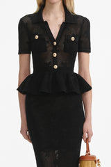 Black Midi Dress