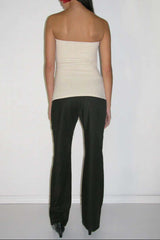 Wool Conxita Top In Ecru