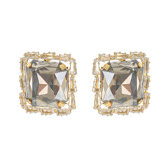 Embellished Square Earrings