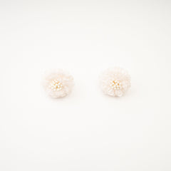 Floral-Motif Earrings