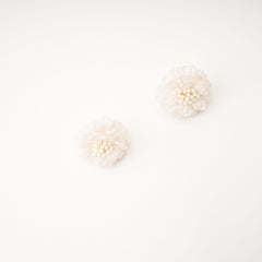 Floral-Motif Earrings
