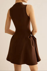 Asymmetrical Mini Dress
