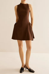 Asymmetrical Mini Dress