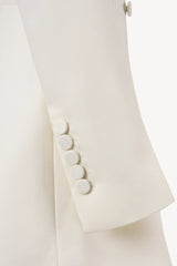 A-Line Blazer Mini Dress in Beige