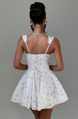 Mini Dress - Floral Print