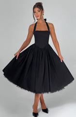 Midi Dress - Black