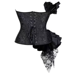 Retro Satin Corset Top