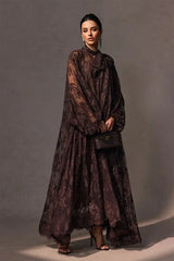 Catharine Floral Lace Sheer Maxi Dress