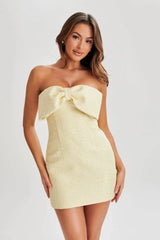 Mini Dress - Lemon